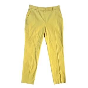MAX MARA x Womens Yellow Deserto Tapered Trousers Size 8 x NWOT
